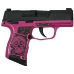 Sig Sauer P365 Optic-Ready Sugar Skull 9mm 3.10" 10rds, Medusa Pink