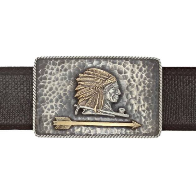 Zapata 1410 Hammered Chief Trophy Buckle
